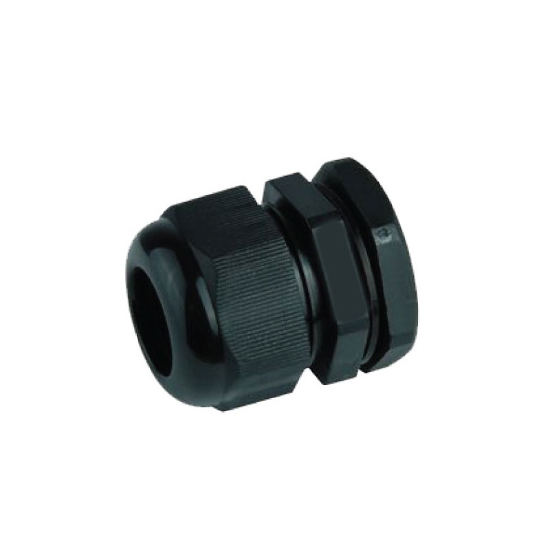 16mm Nylon Cable Glands (Black)