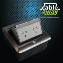Pop Up Outlet Box 2 x Power