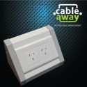 Floor Pedestal Outlets 2 X GPO AUTO SWITCHED