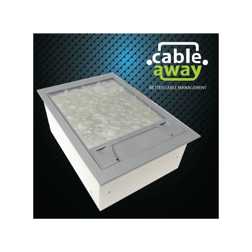 4 Power Standard outlet Plastic Lid  Floor Outlet Box