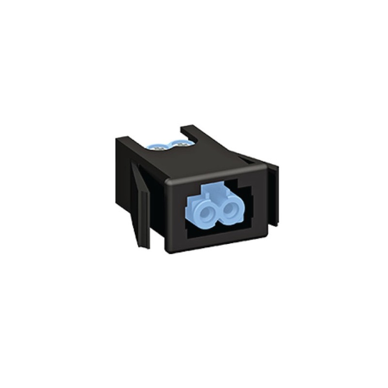 2 Pole Female Panel Mount Connector