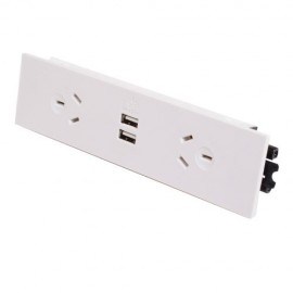 Quick Fit Auto Switched  Outlet with USB