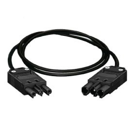 3 Pole Interconnect Leads Available in Black and White