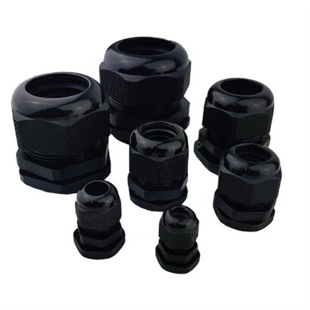 63mm Nylon Cable Glands (Black)