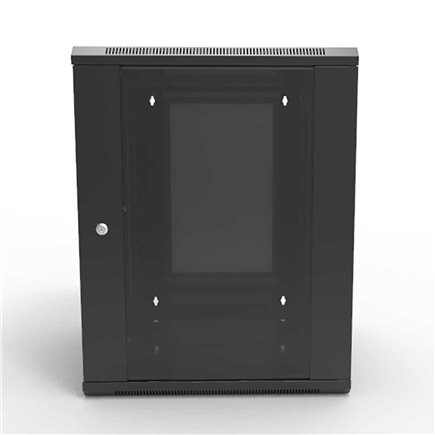 12RU Swing Frame Wall Mounted Data Cabinet — 600x550mm