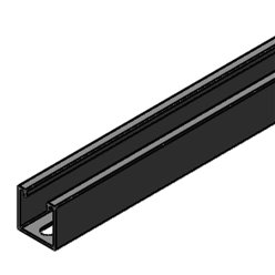 STRUT 41x41 Pre Galvanized  (Slotted) 3m