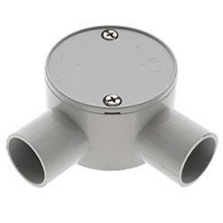 Two Way Right Angled Shallow Junction Box