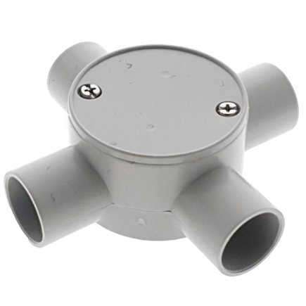 Four-Way Shallow Junction Box