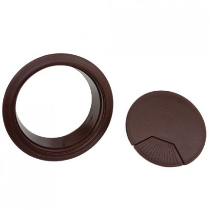 DESK GROMMET 60mm - BROWN