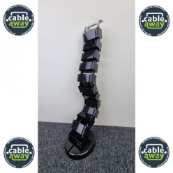 UMBILICAL FLEXIBLE SPINE 1300x75mm (BLACK)