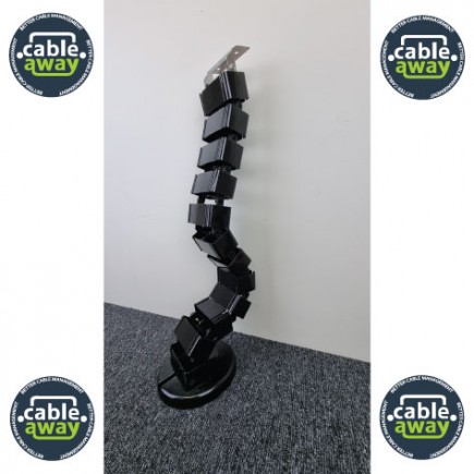 UMBILICAL FLEXIBLE SPINE 1300x75mm (BLACK)