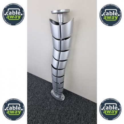 UMBILICAL UNDER DESK SILVER 740mm