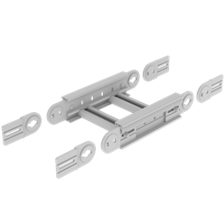 Unex Adjustable vertical bend 85x300 in U23X