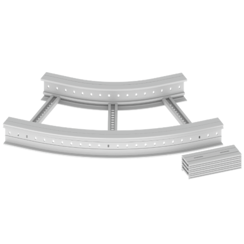 Unex Flat corner 45Â° 135x600 R600 in U23X