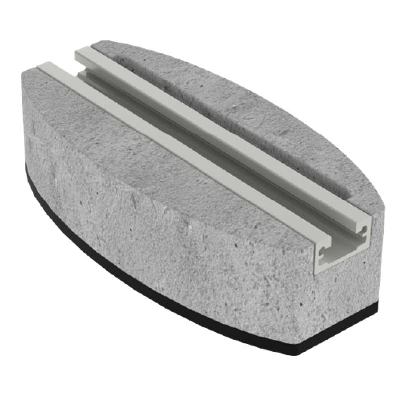 NEW - Unex Rooftop support 300 mm in U48X