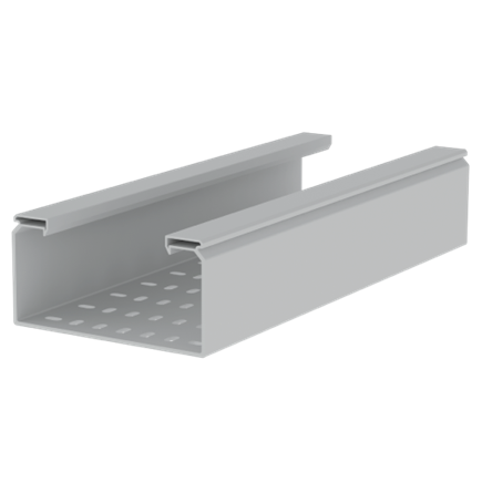 Unex perforated cable tray 100x200 in U23X