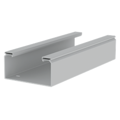 Unex non perforated cable tray 100x200 in U23X