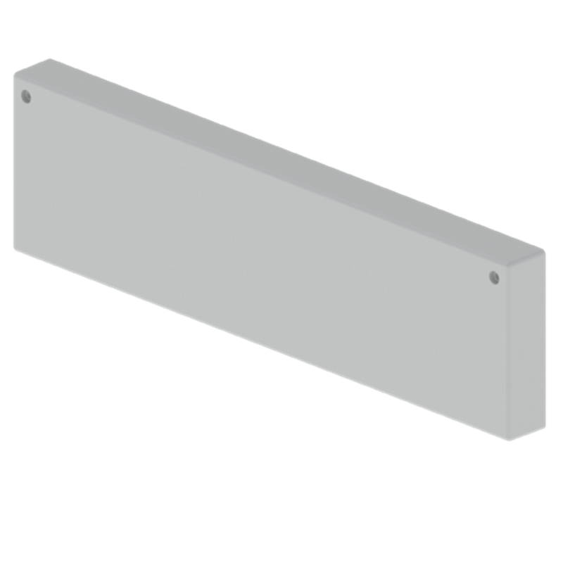 Unex end cover 100x400 in U23X