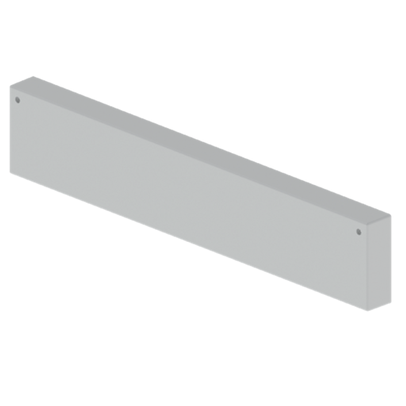 Unex end cover 100x600 in U23X