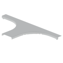 Unex semi T cover 100mm in U23X