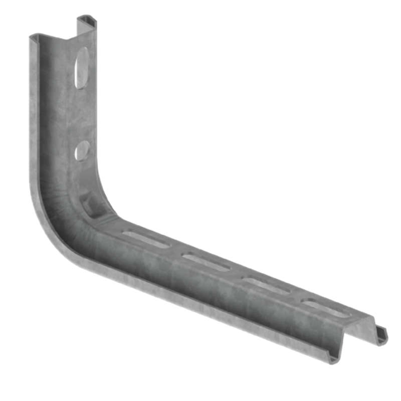 Unex L bracket in Sendzimir steel