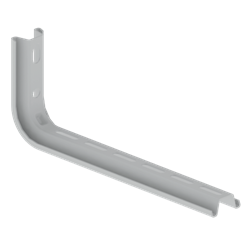 Unex L bracket 300mm in Epoxy steel