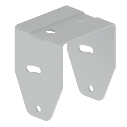 Unex U profile connector in Epoxy steel