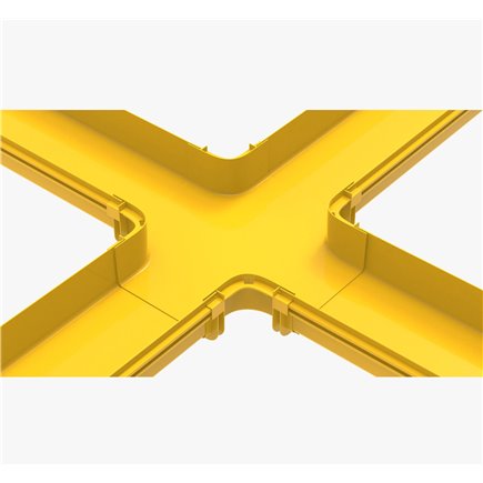 FIBRE CABLE TRAY HORIZONTAL CROSS 240w