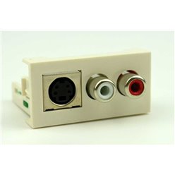 Multi Media 45 Series S-Video and RCA Stereo Audio