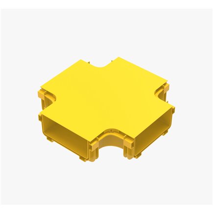 FIBRE CABLE TRAY HORIZONTAL CROSS 240w