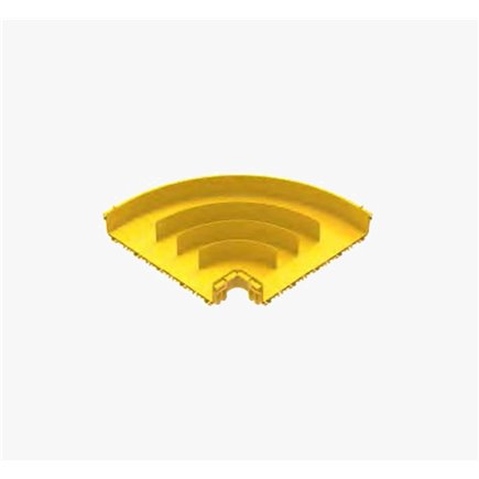 FIBRE TRAY ELBOW 90deg 600w