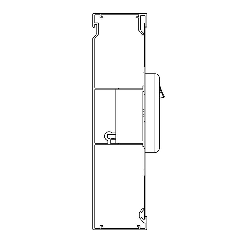 50 X 200mm DROP IN LID SECTION (Black) 