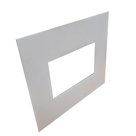 DROP IN FRONT COVER TO SUIT 200h  SKIRTING DUCT OPAL GREY