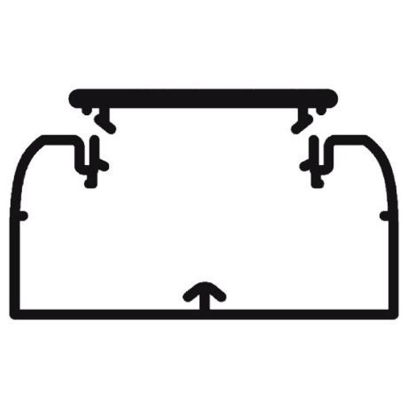 Skirting Duct (PVC) 50 x105mm