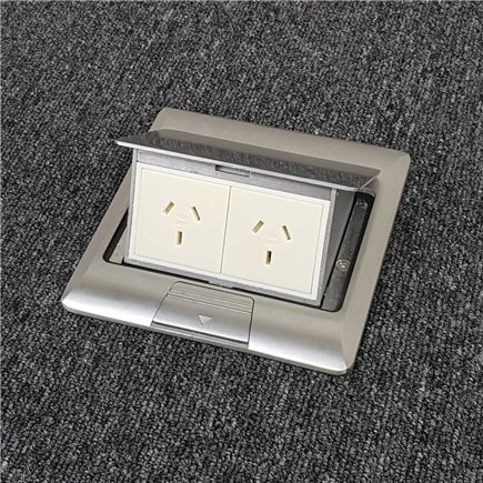 Pop Up Outlet Box 2 x Power