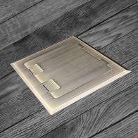 Floor Outlet box 145 series Antique Copper lid Floor Outlet Box