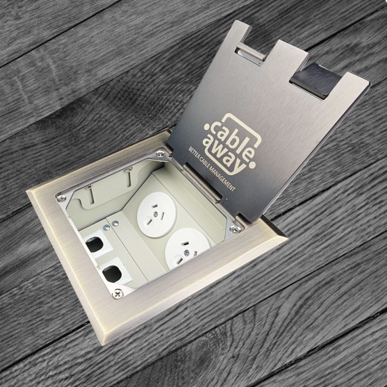 Floor Outlet box 145 series Antique Copper lid