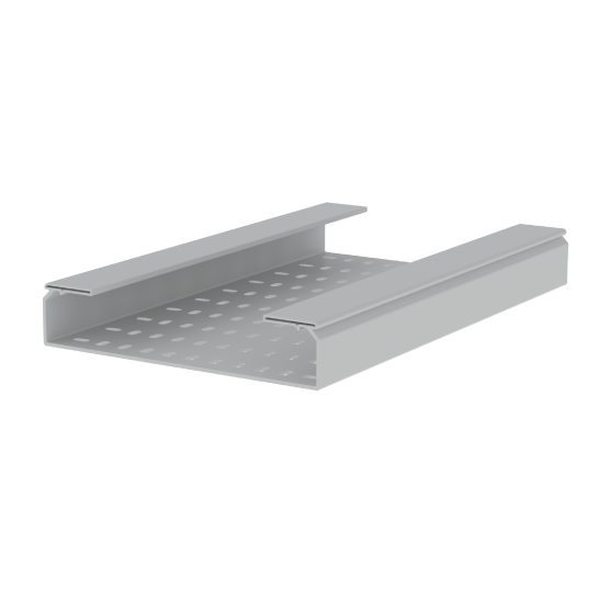 Unex Perforated Insulating Cable Tray 60x300 U23X Grey