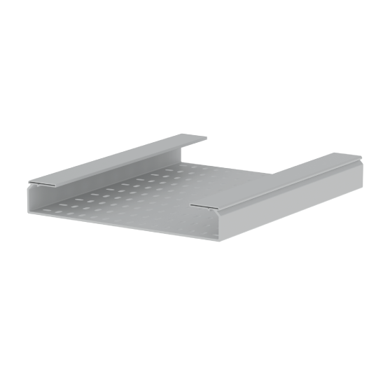 Unex Perforated Insulating Cable Tray 60x400 U23X Grey