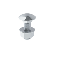 Unex Bolt with Nut DIN 603 M8x25 | Cableaway