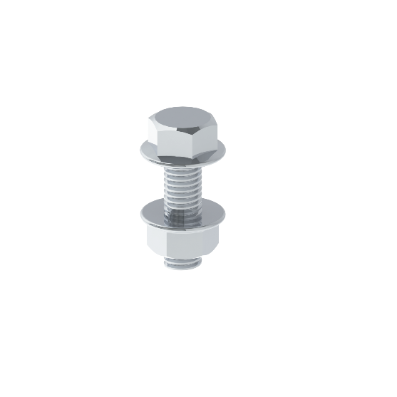 Unex Bolt with Nut DIN 6921 M8 | Cableaway