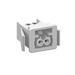 2 Pole Female Panel Mount Connector