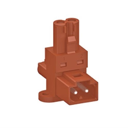 2 Pole T Splitter 1 in 2 Out