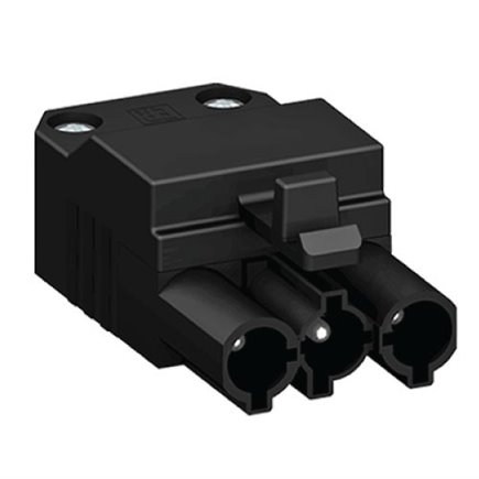 Male 3 Pole Re-wireable Connectors Set