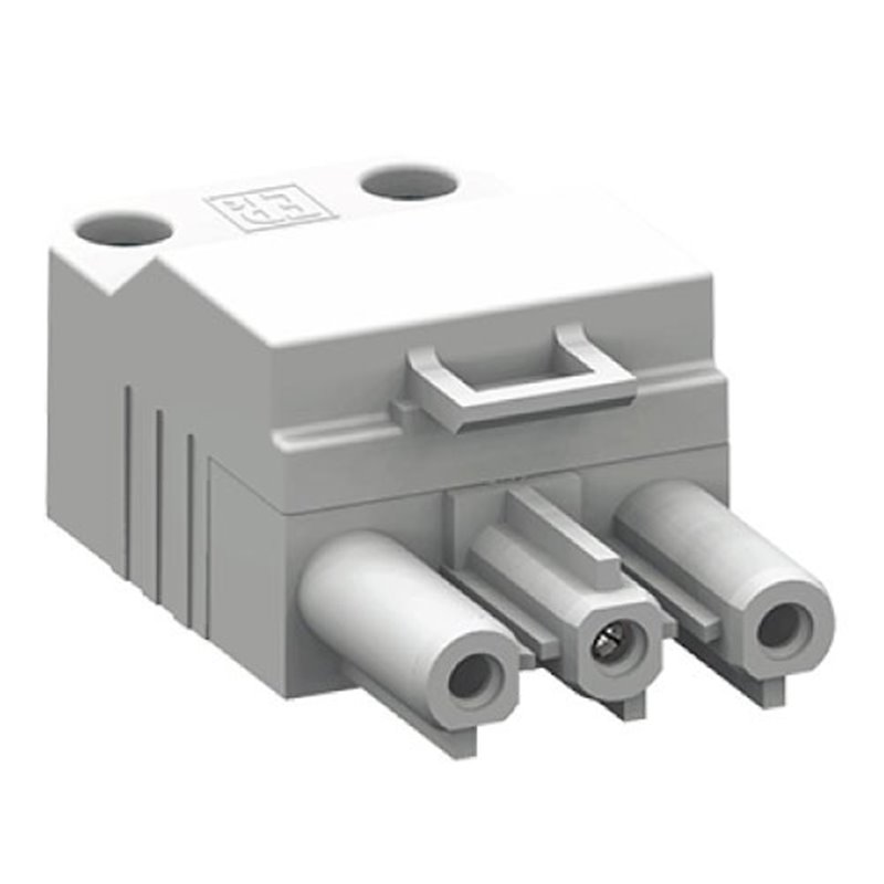 Female 3 Pole Re-wireable Connectors Set