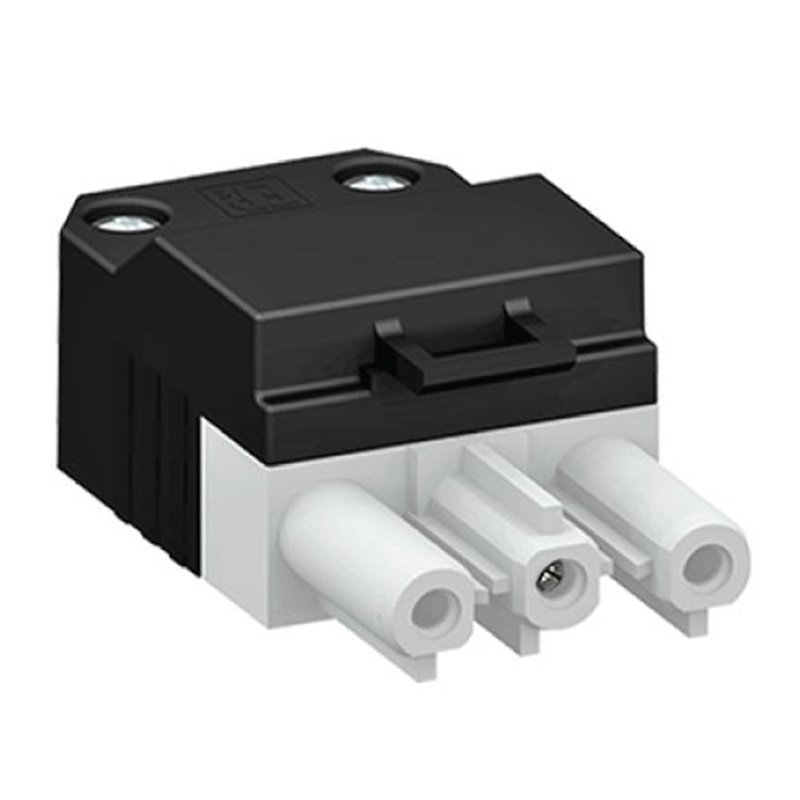 Female 3 Pole Re-wireable Connectors Set