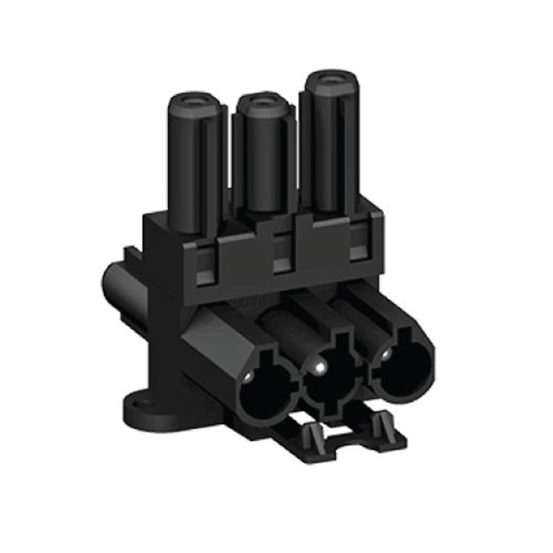 3 Pole Tee 1in to 2 out