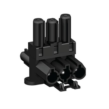 3 Pole Tee 1in to 2 out