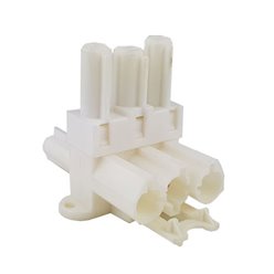 3 Pole Tee 1in to 2 out