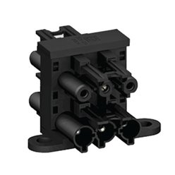 3 Pole Distribution Block 1 in 3 out